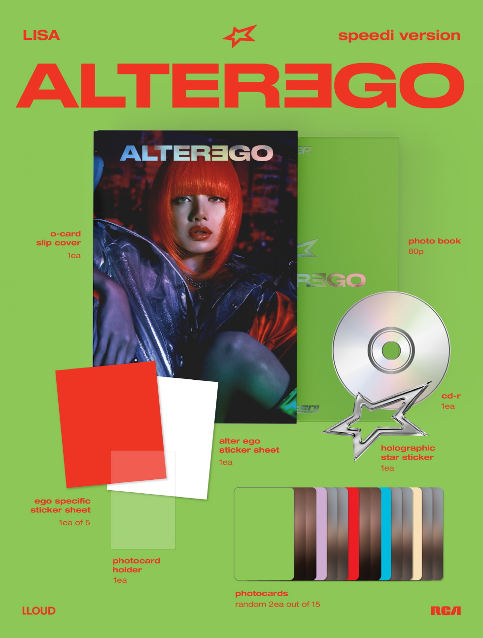 LISA - [Alter Ego] (photobook speedi ver.)
