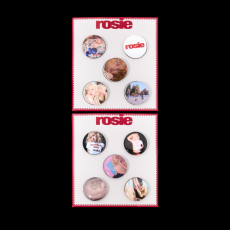 ROSÉ - [ROSIE] PIN BUTTON SET (A VER)