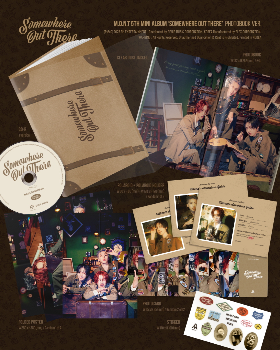 M.O.N.T - [Somewhere Out There] (PHOTOBOOK VER.)