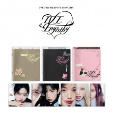 IVE - THE 3rd EP IVE EMPATHY (VER SET / DIGIPACK SET) + A ver. Photocard Set + B ver. 3 Random Photocards (STARSHIP SQUARE)