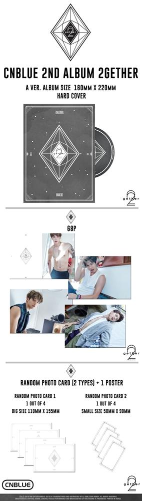 Cnblue - 2nd Album / #2GETHER (A Ver.)