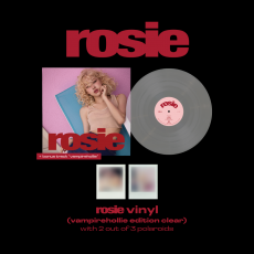 로제 (ROSE) - FIRST STUDIO ALBUM [ROSIE] VINYL (vampirehollie edition clear)
