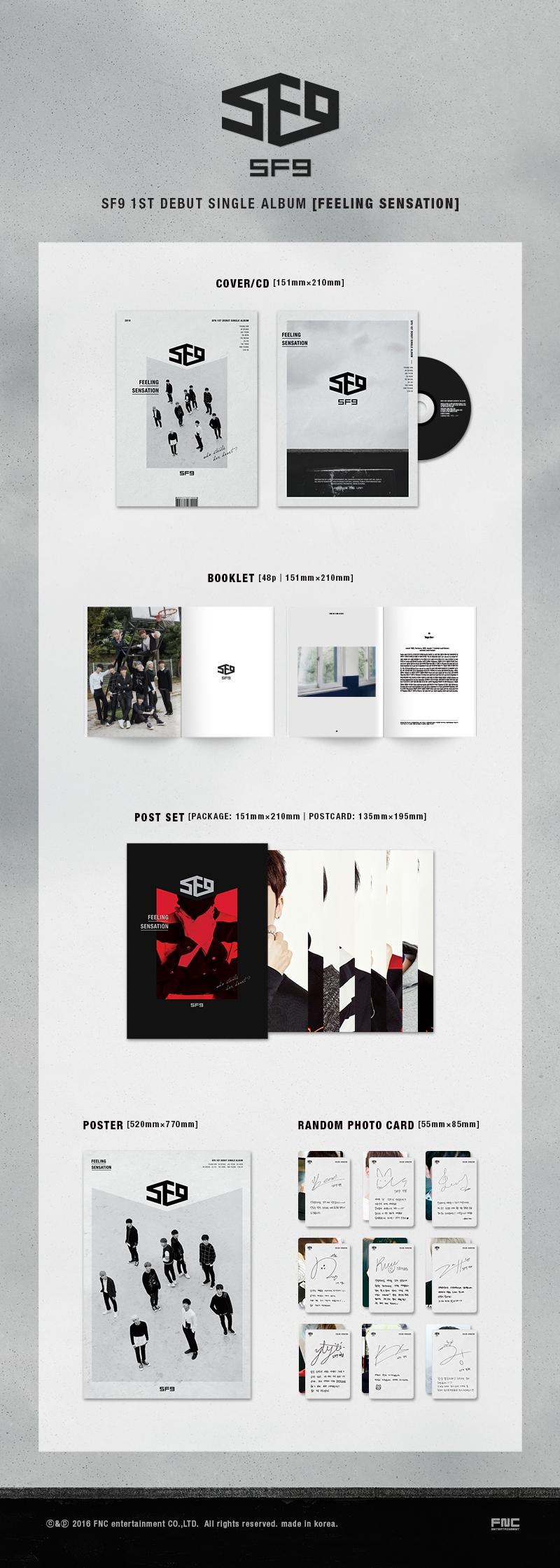SF9 - 1st Single / Feeling Sensation