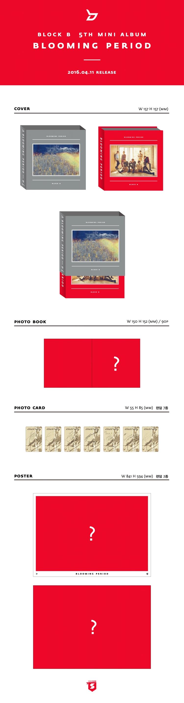 Block B - 5th Mini / BLOOMING PERIOD