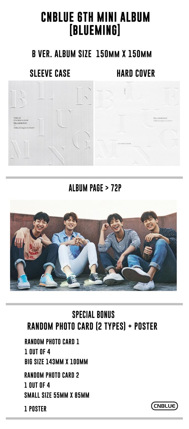 CNblue - 6th Album / BLUEMING (B ver.)