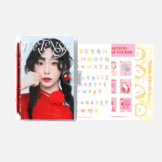 TAEYEON - 2025 TAEYEON CONCERT [The TENSE] OFFICIAL MD : PHOTO CARD BINDER + STICKER SET