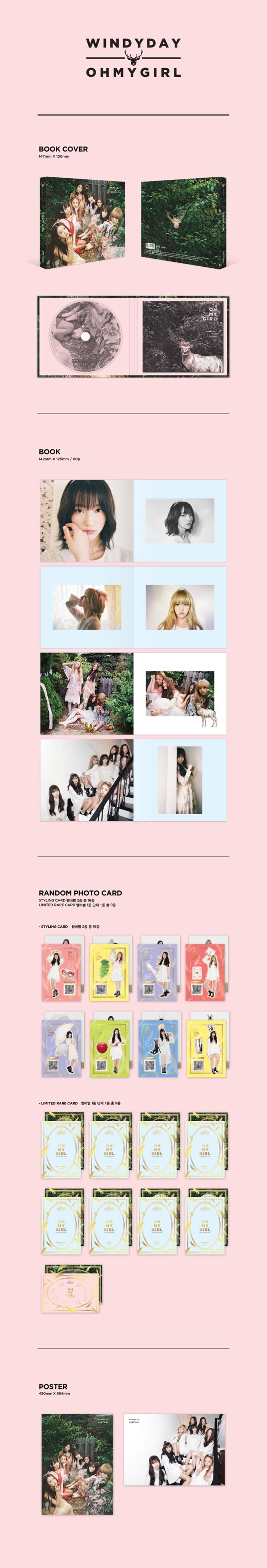 Oh My Girl - 3rd Min Repackage / Windy day