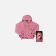 aespa - LIVE TOUR－SYNK：PARALLEL LINE－ENCORE MD : PINK HOODIE ZIP-UP SET (WINTER)