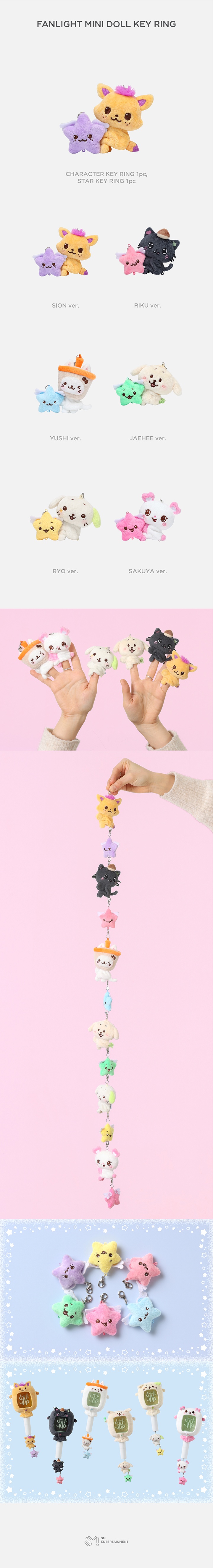 NCT WISH - ASIA TOUR 'LOG in' MD: FANLIGT KEY RING (SION)