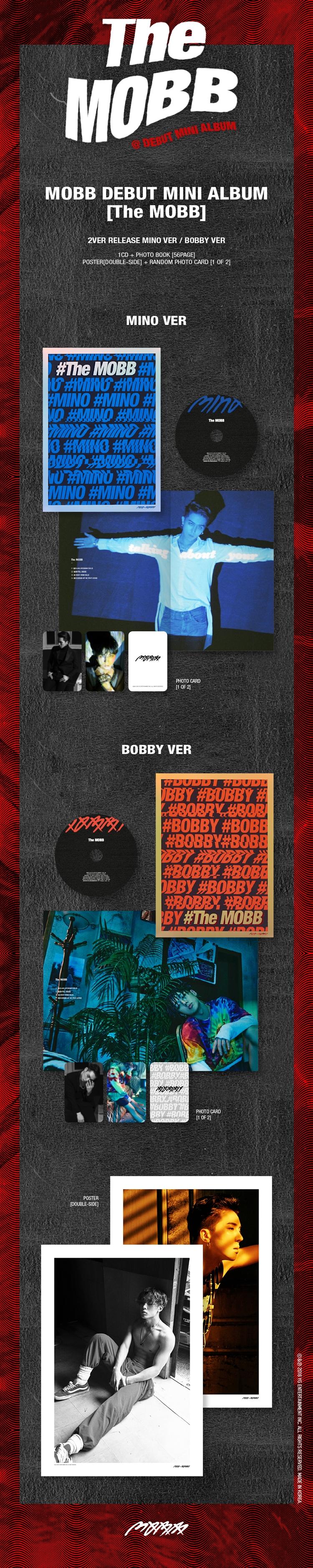 MOBB - DEBUT MINI ALBUM THE MOBB (Ver. Random)