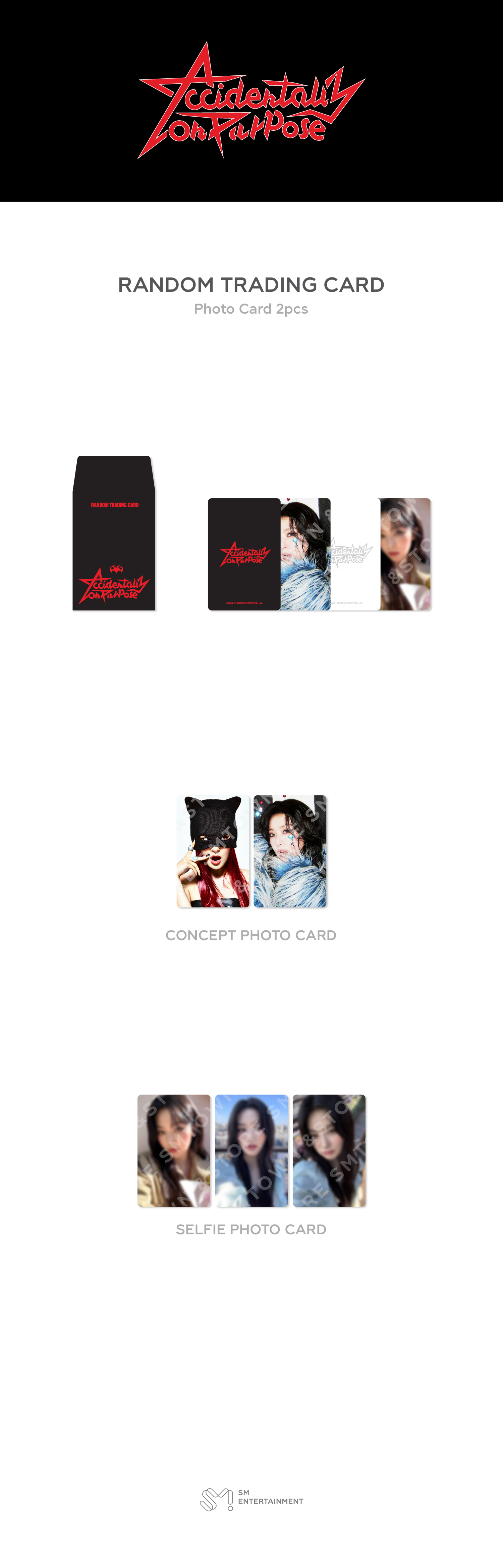 SEULGI (Red Velvet) - [2nd] Accidentally On Purpose MD : RANDOM TRADING CARD