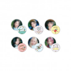 IVE - 2025 IVE THE 3RD FAN CONCERT IVE SCOUT MD : RANDOM PIN BUTTON SET