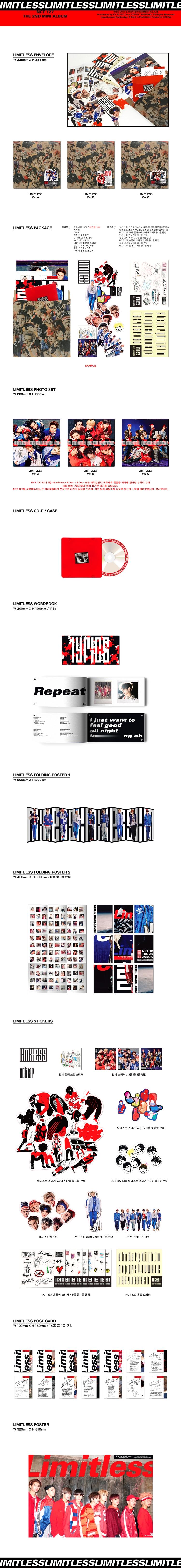 NCT 127 - 2nd Mini / NCT#127 LIMITLESS