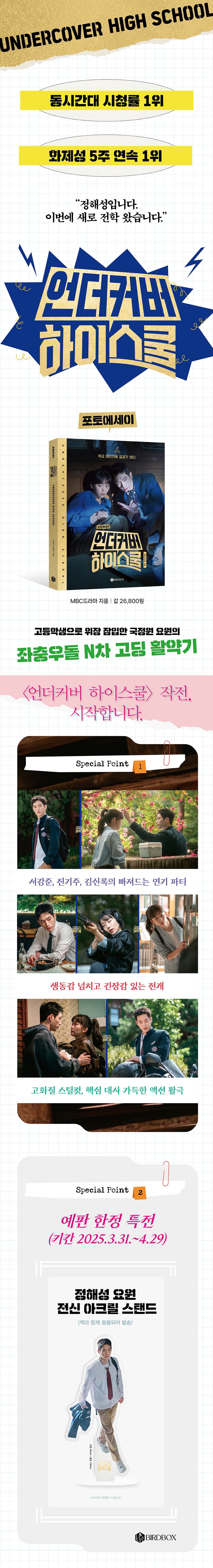 Undercover High School - Photo Essay + Acrylic stand