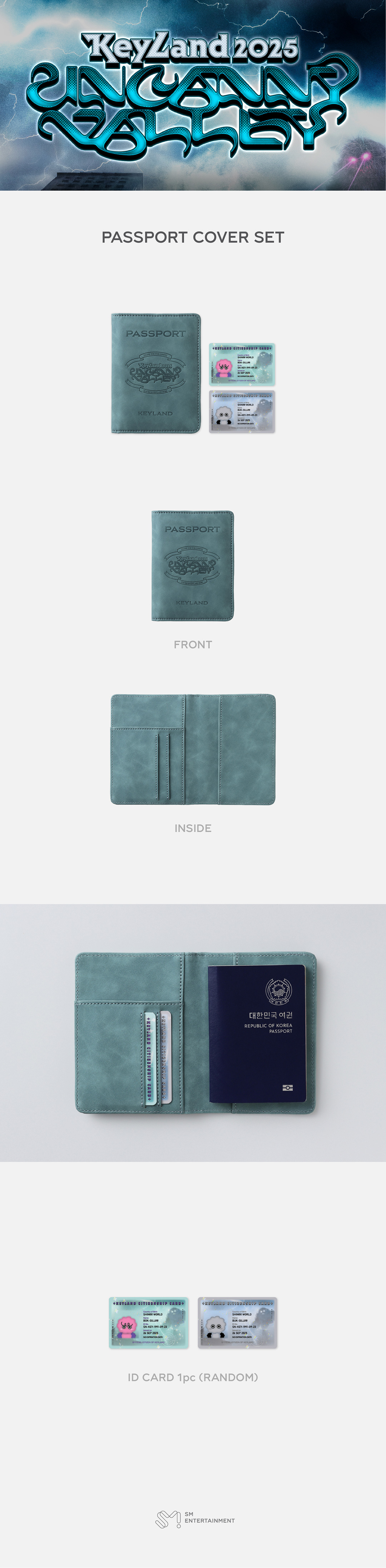 TEN - 'STUNNER' MD : POSTCARD + HOLOGRAM PHOTO CARD SET