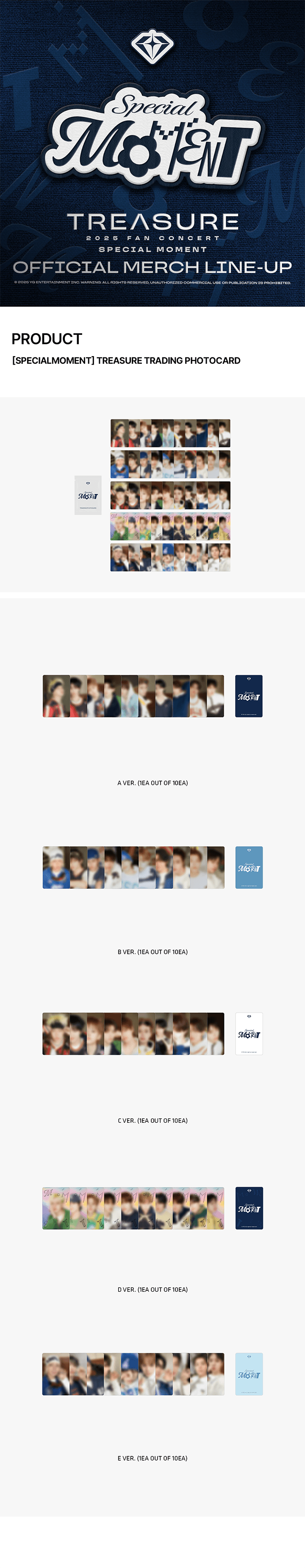 TREASURE - [SPECIALMOMENT] TREASURE TRADING PHOTOCARD