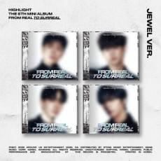 HIGHLIGH - 6TH Mini Album [From Real to Surreal] (JEWEL Ver.) (Random Ver.)