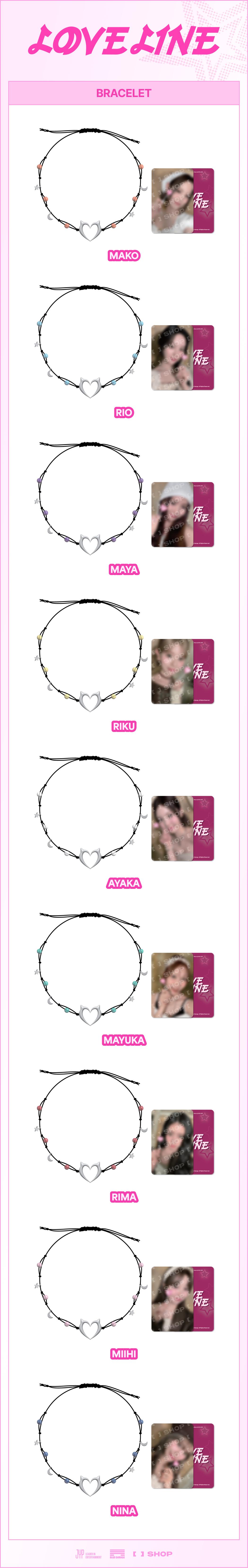 NiziU - [LOVE LINE] MD : BRACELET (MAYA)