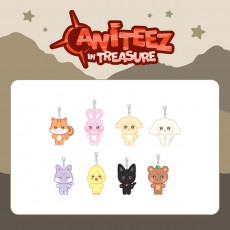 ATEEZ - [ANITEEZ IN TREASURE] MD : PLUSH KEYRING (DDEONGbyeoli)