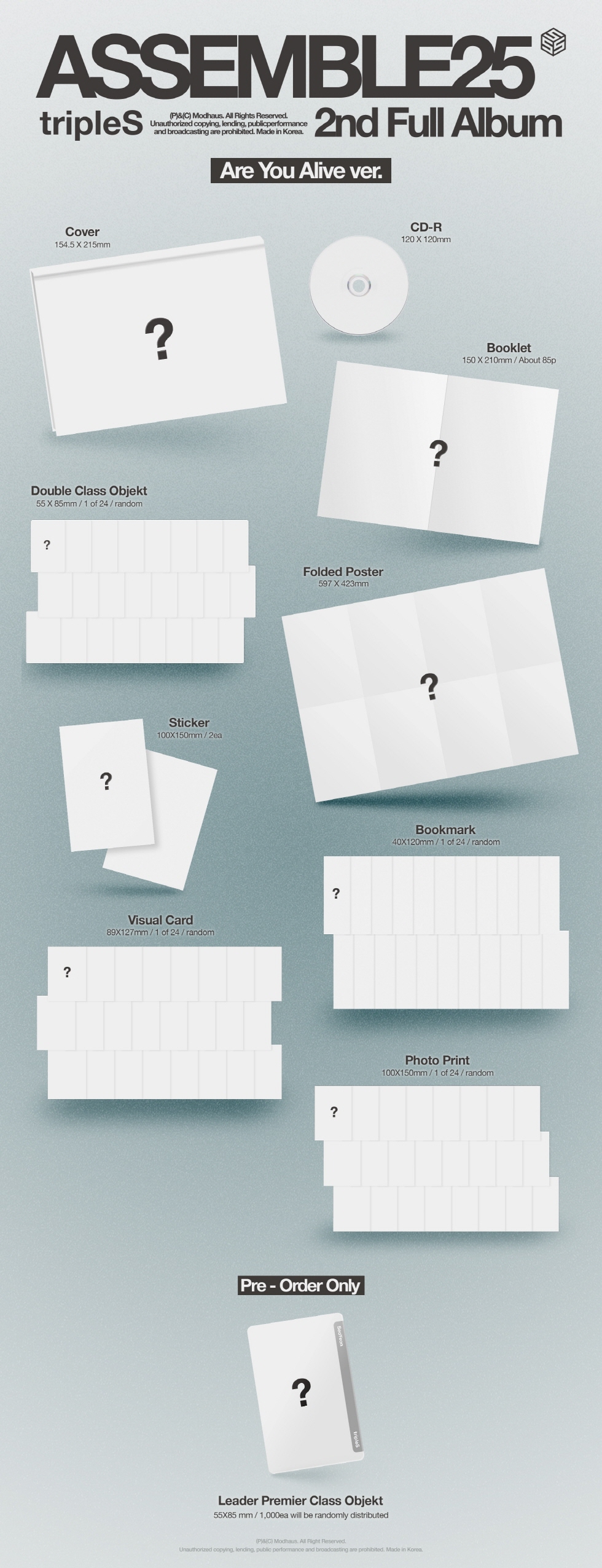 tripleS - 2nd Full Album [ASSEMBLE25] (QR ver.)