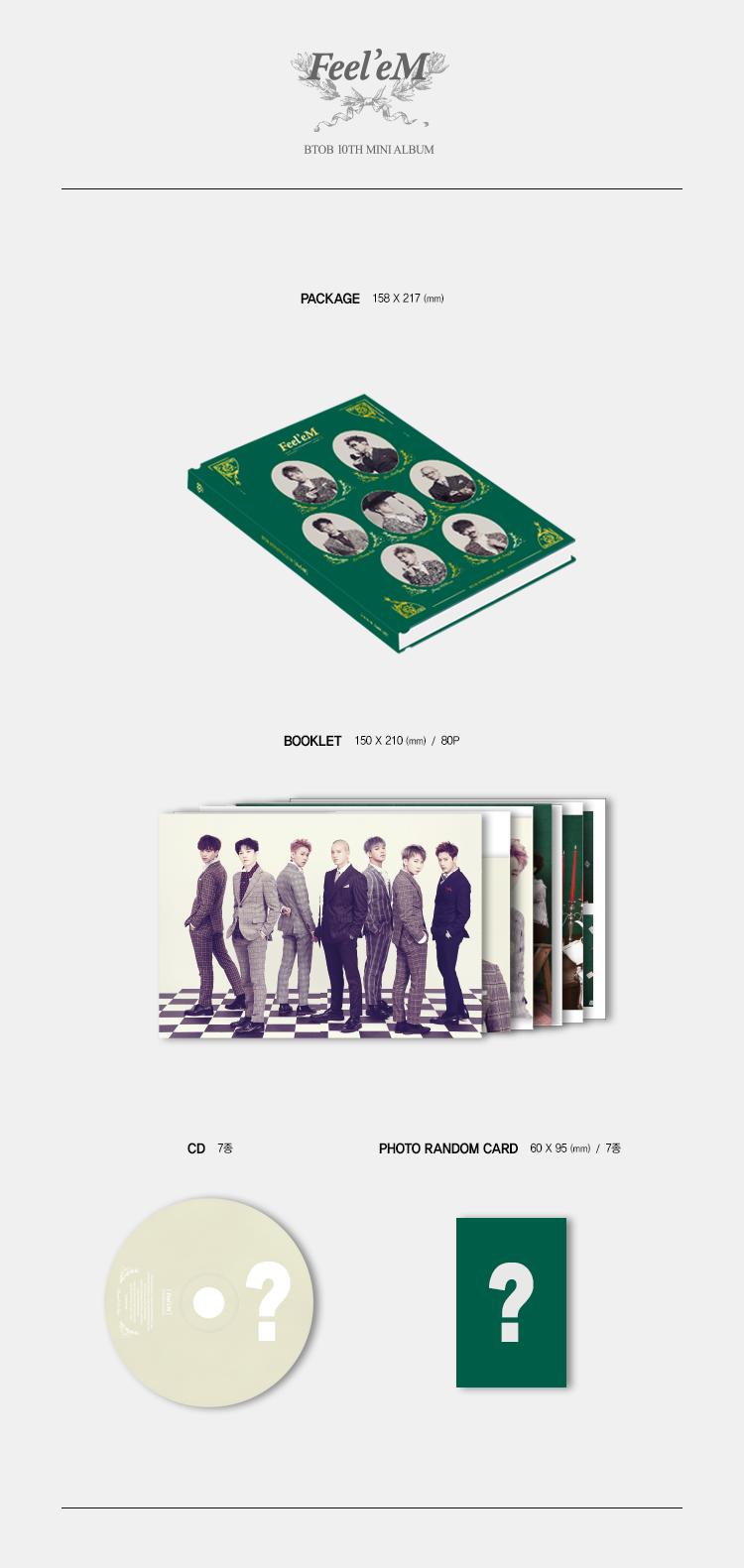BTOB - 10th Mini / Feel'eM