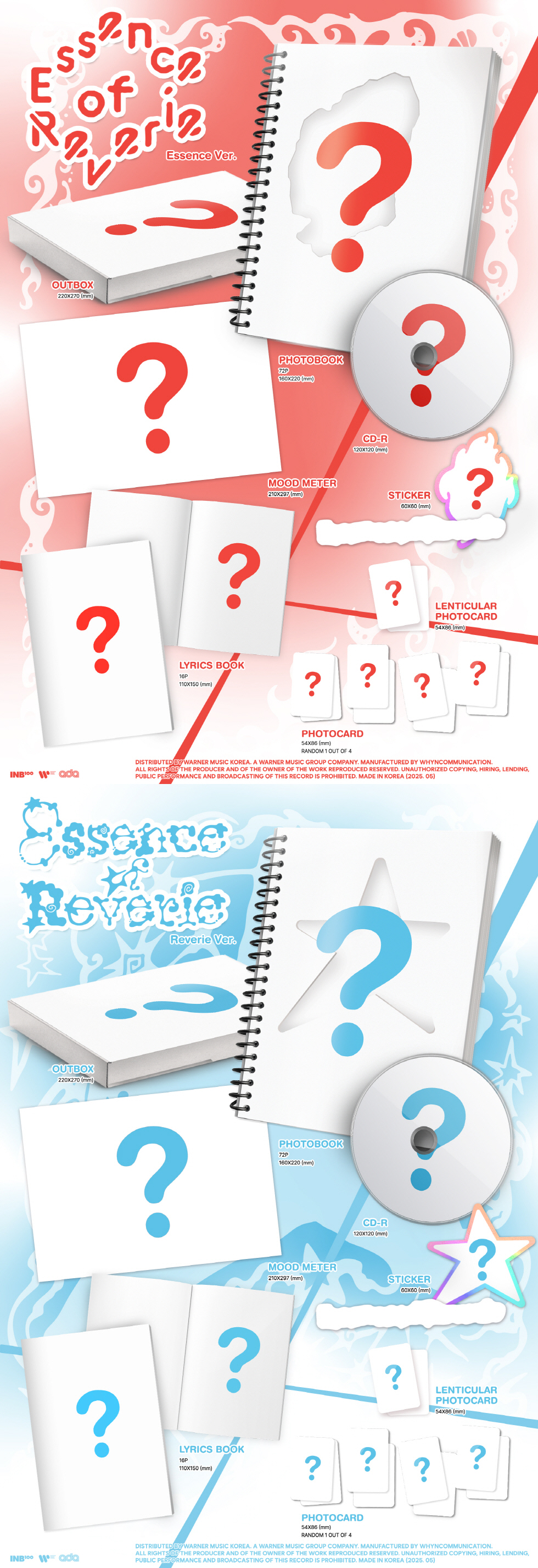 BAEKHYUN - The 5th Mini Album [Essence of Reverie] [Photobook] (Essence Ver./ Reverie Ver.) (Random ver)