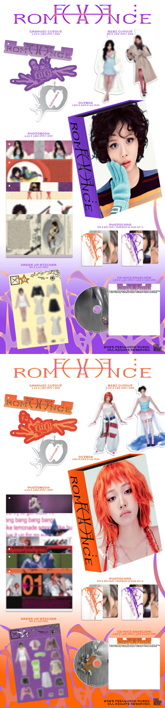 BIBI - 2nd Album [EVE: ROMANCE] (EVE ver. / EVE-1 ver.) (Random Ver.)