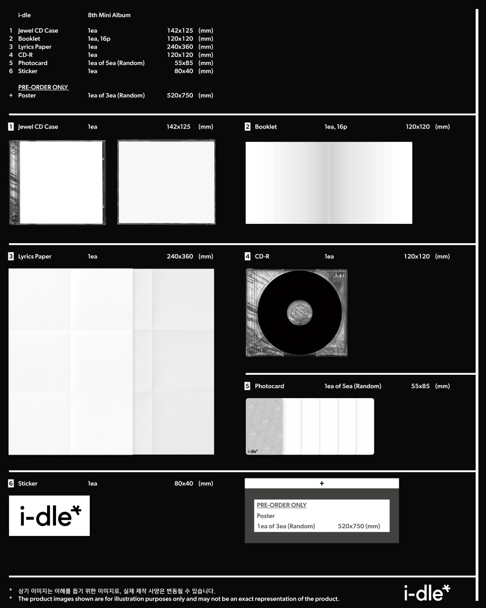 i-dle (아이들) - 8TH MINI ALBUM [We are] (Special Jewel Ver.)