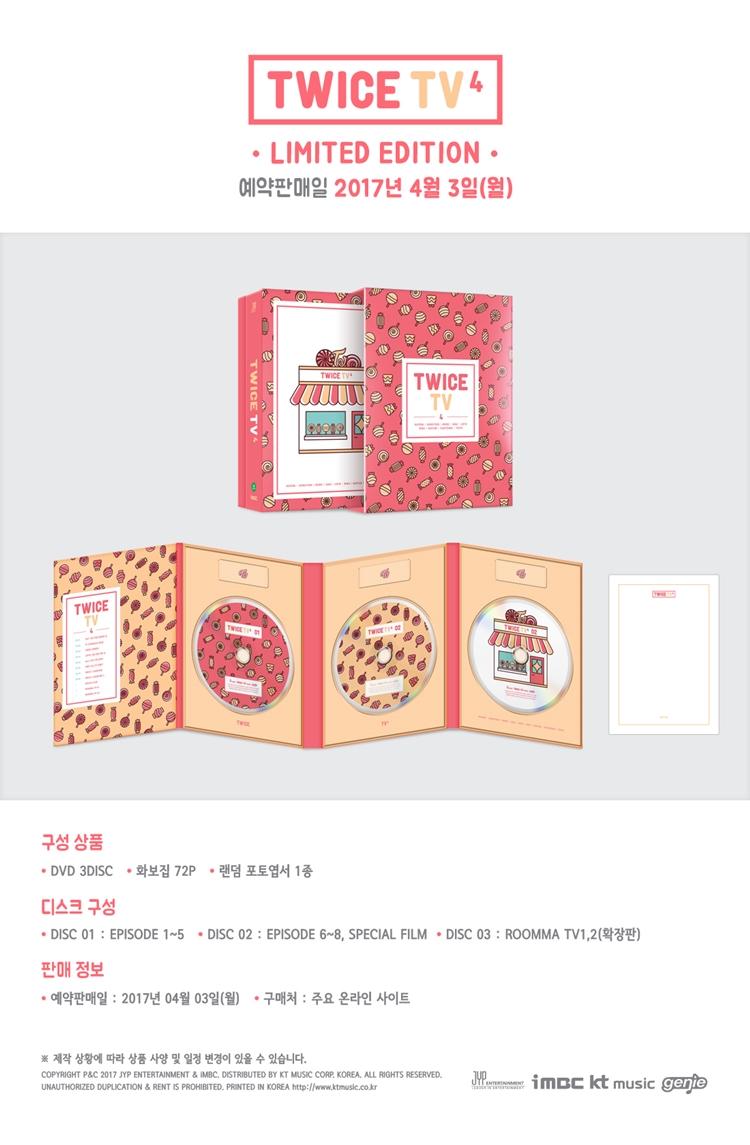 TWICE - TWICE TV4 (3 DISC)