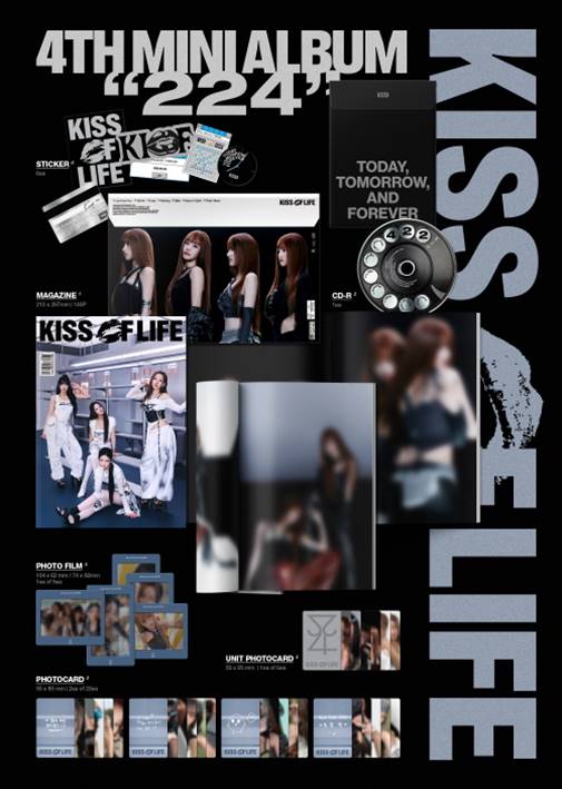KISS OF LIFE - 4TH MINI ALBUM [224] (Random Ver.)