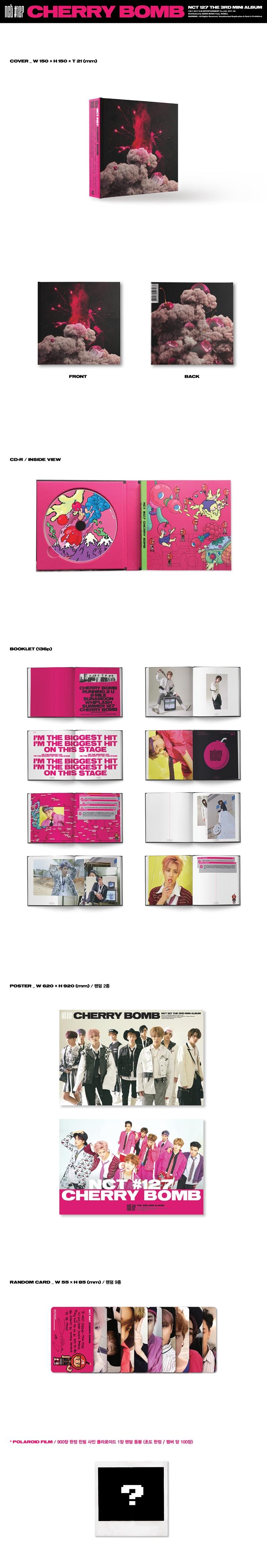 NCT 127 - 3rd Mini / NCT #127 CHERRY BOMB