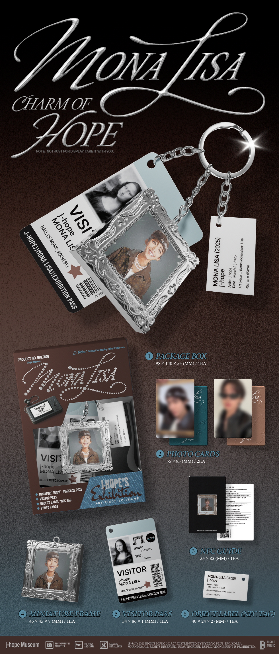 J-HOPE - 'Charm of HOPE' (‘MONA LISA' ver.)