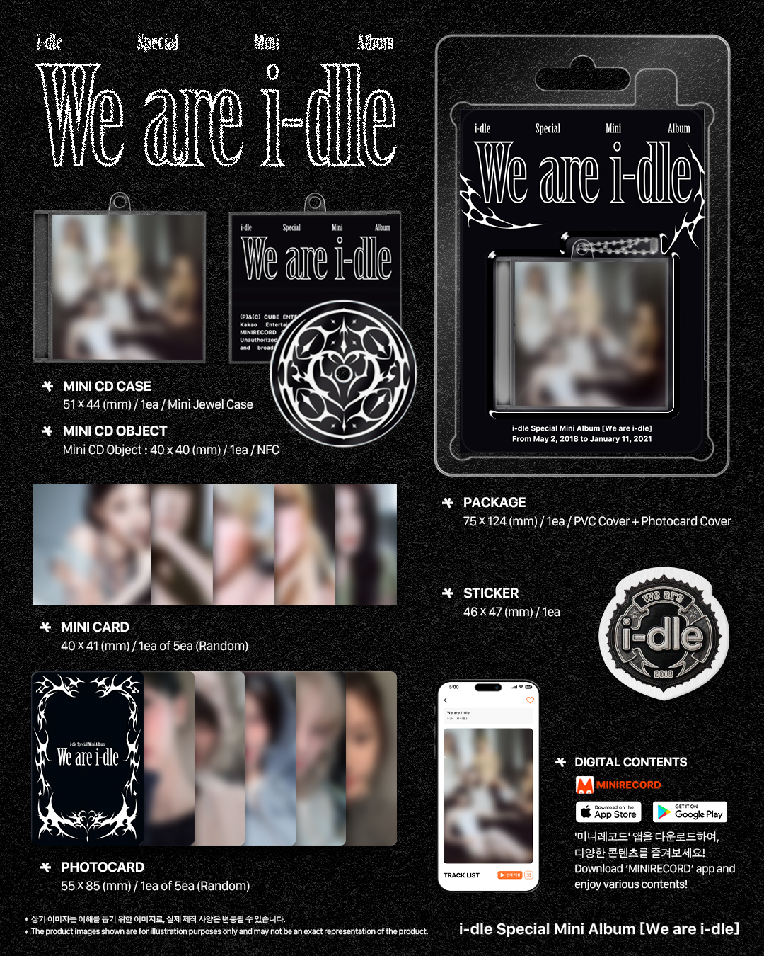 I-DLE - SPECIAL MINI ALBUM [WE ARE I-DLE] (PLATFORM VER.)