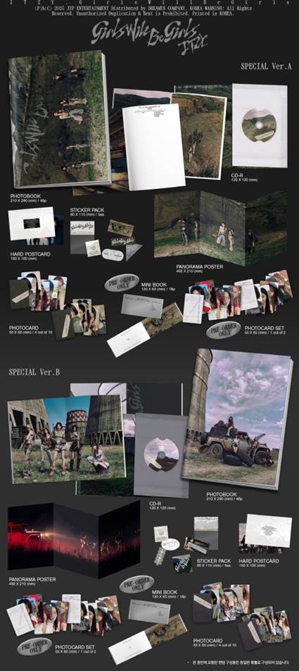 ITZY - [Girls Will Be Girls] (SPECIAL EDITION) (Random Ver.)