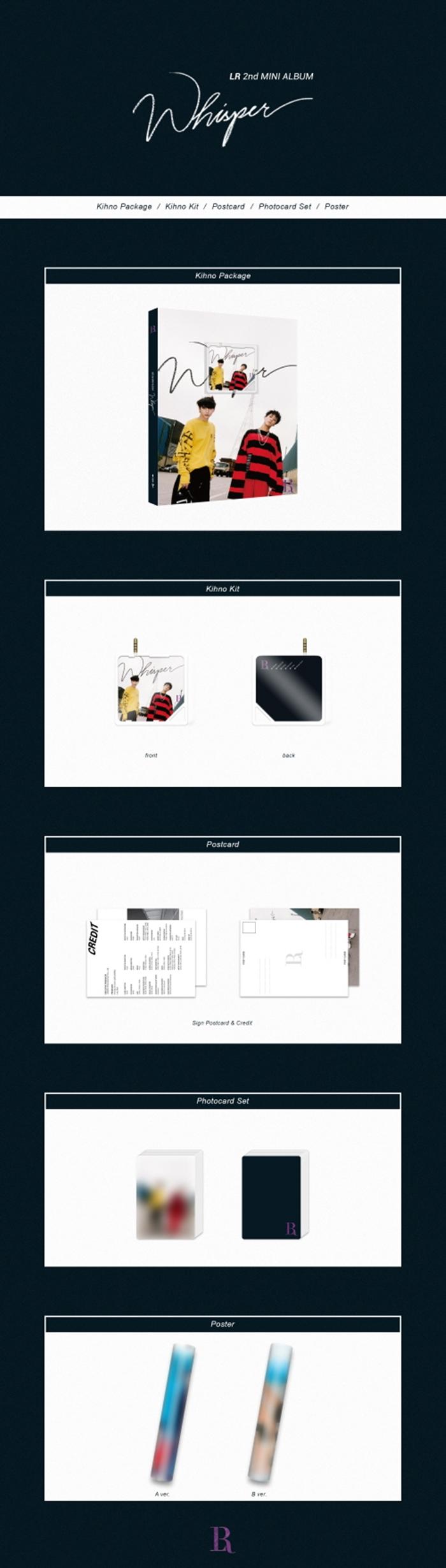 VIXX LR - 2nd Mini / WHISPER [Kino Album]