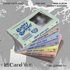 CLOSE YOUR EYES - 2nd Mini Album [Snowy Summer] ID Card Ver. (POCAALBUM) (Random Ver.)