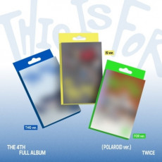 TWICE - 4th Album [THIS IS FOR] (POLAROID ver.) (THIS ver. / IS ver. / FOR ver.) (Random Ver.)