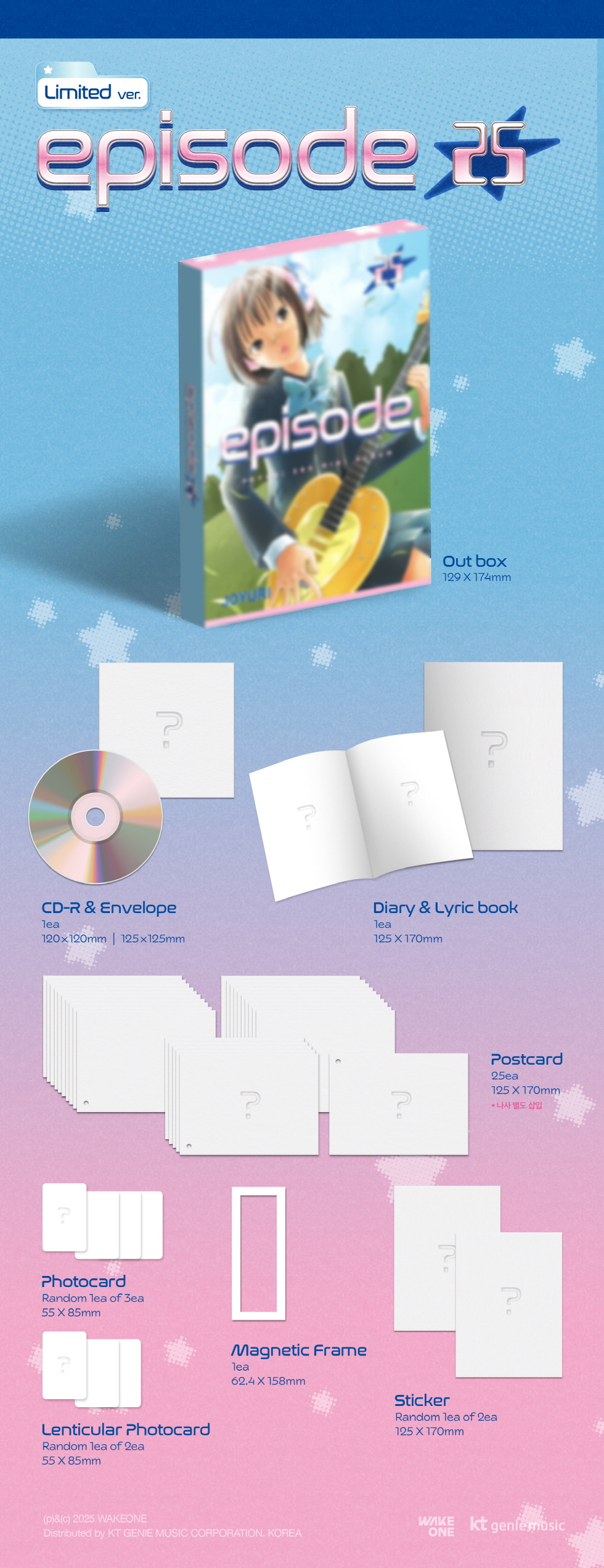 JO YURI - The 3rd Mini Album [Episode 25] Episode: Moment (Limited Edition)