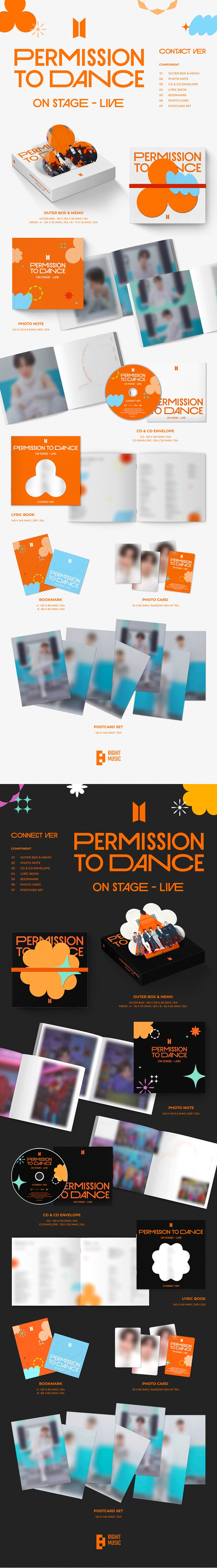 BTS - PERMISSION TO DANCE ON STAGE – LIVE (Contact ver./ Connect ver.) (Random Ver.)