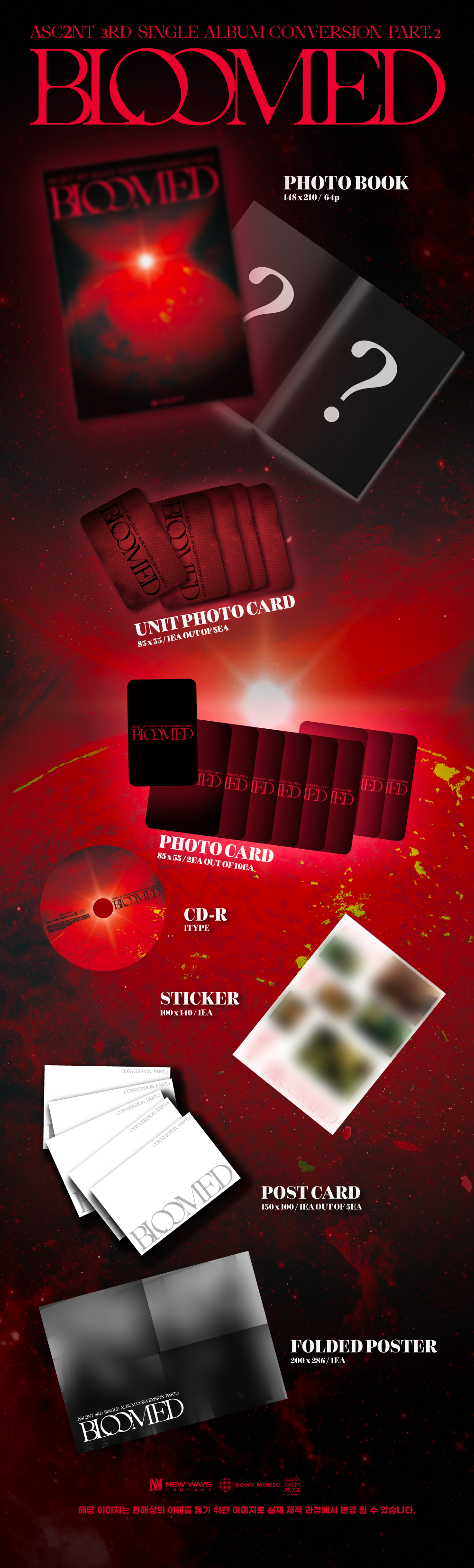 ASC2NT - 3rd Single Album [Conversion Part.2]