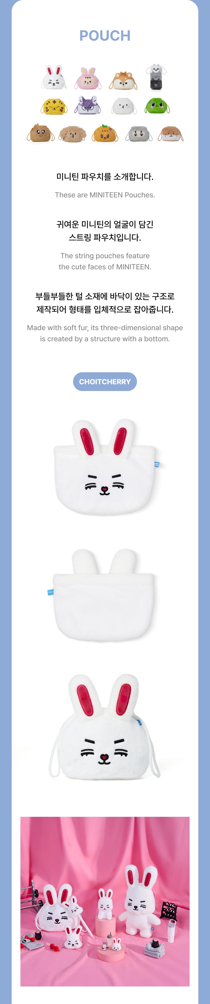 SEVENTEEN - 'MINITEEN' Pouch (PPYOPULI)