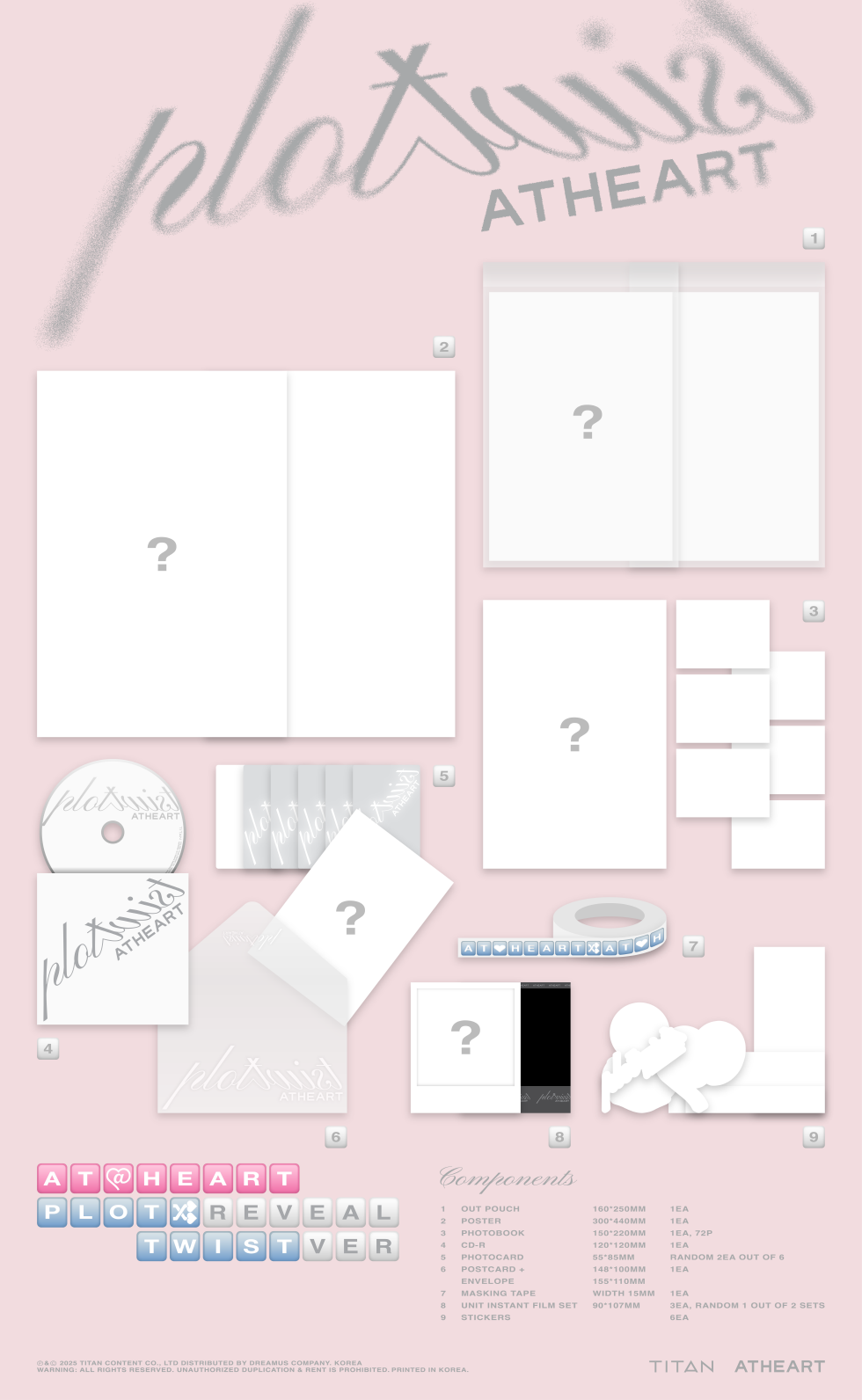 AtHeart - 1st EP [Plot Twist] (Reveal Ver.)