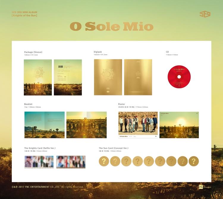 SF9 - 3rd Mini Album / Knights of the Sun