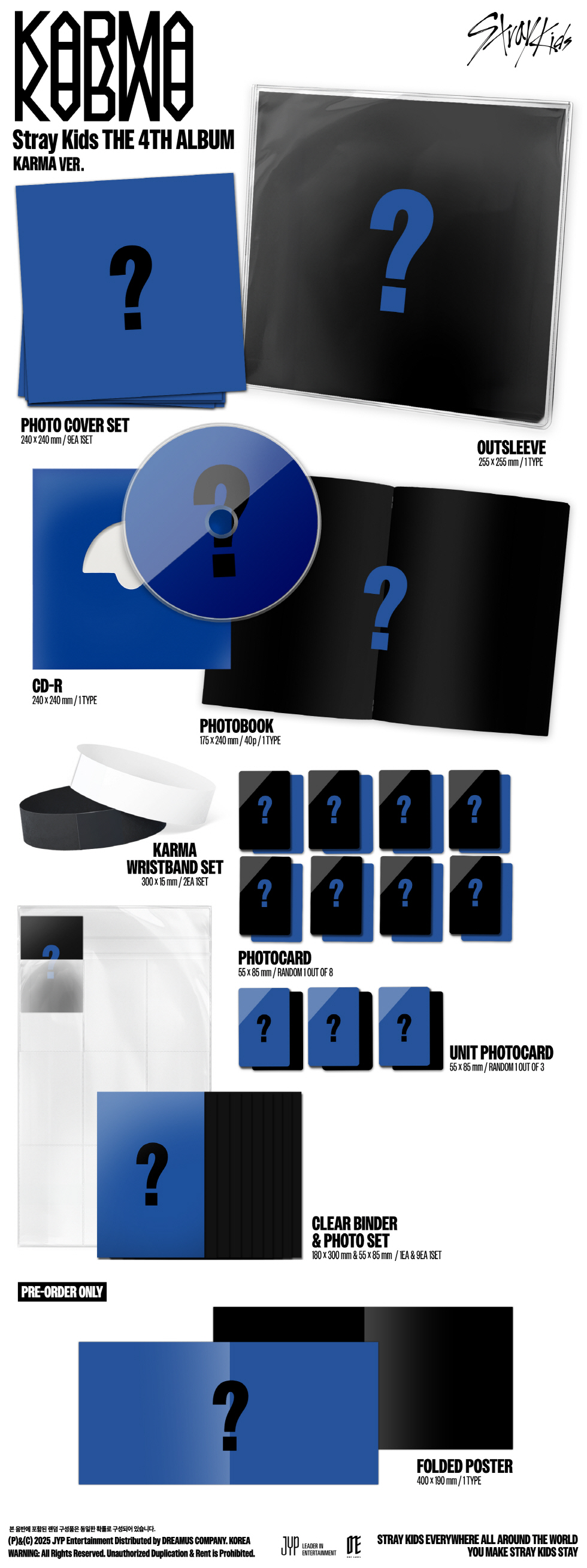 Stray Kids - 4TH ALBUM [KARMA] (Random Ver.)