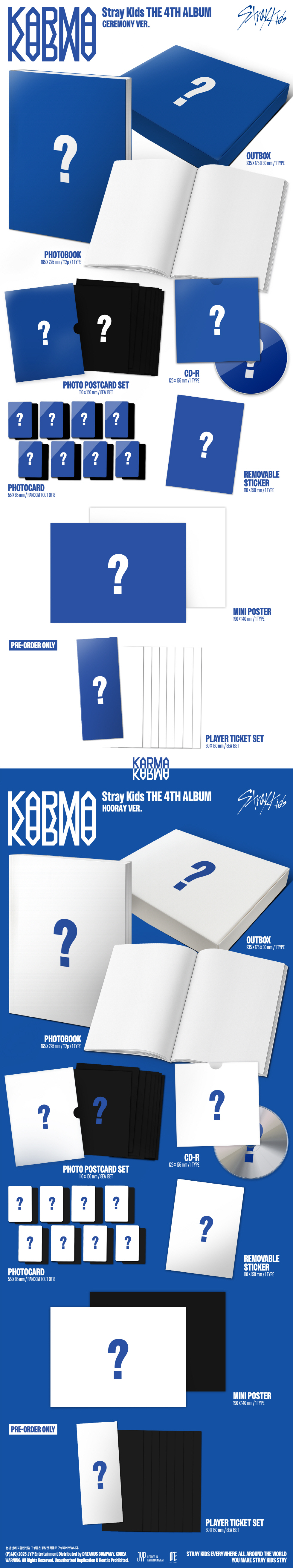 Stray Kids - 4TH ALBUM [KARMA] (Random Ver.)