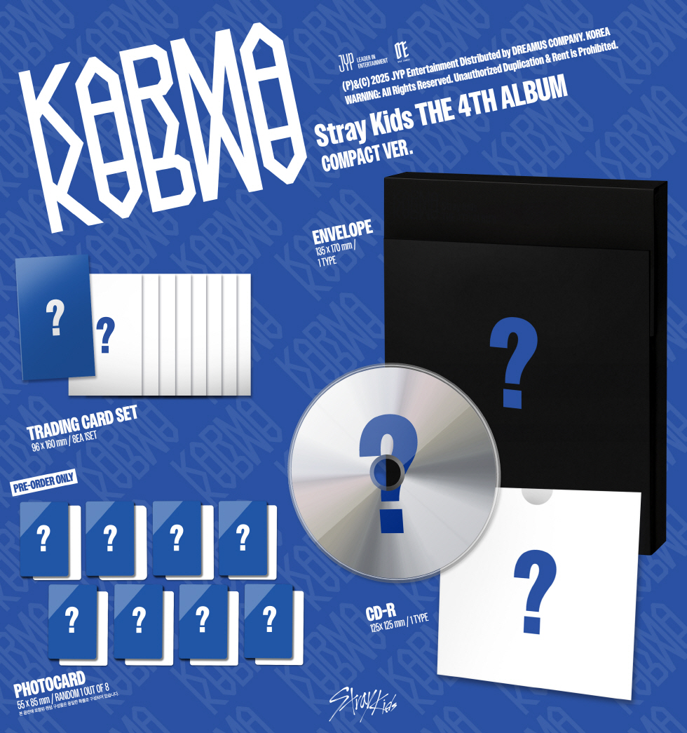 Stray Kids - 4TH ALBUM [KARMA] (Random Ver.)