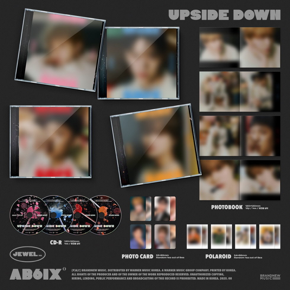 AB6IX - 10TH EP [UPSIDE DOWN] [JEWEL VER.] (Random Ver.)