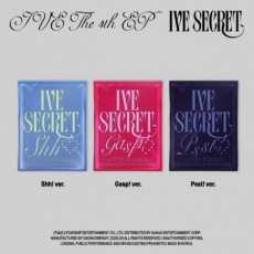 IVE - THE 4TH EP [IVE SECRET] (Shh! ver. / Gasp! ver. / Psst! ver.) (Random Ver.)