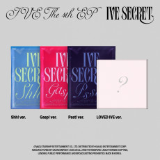 IVE - THE 4TH EP [IVE SECRET] (VER SET / LOVED IVE Ver.) + Random Photocard (Starship Square)
