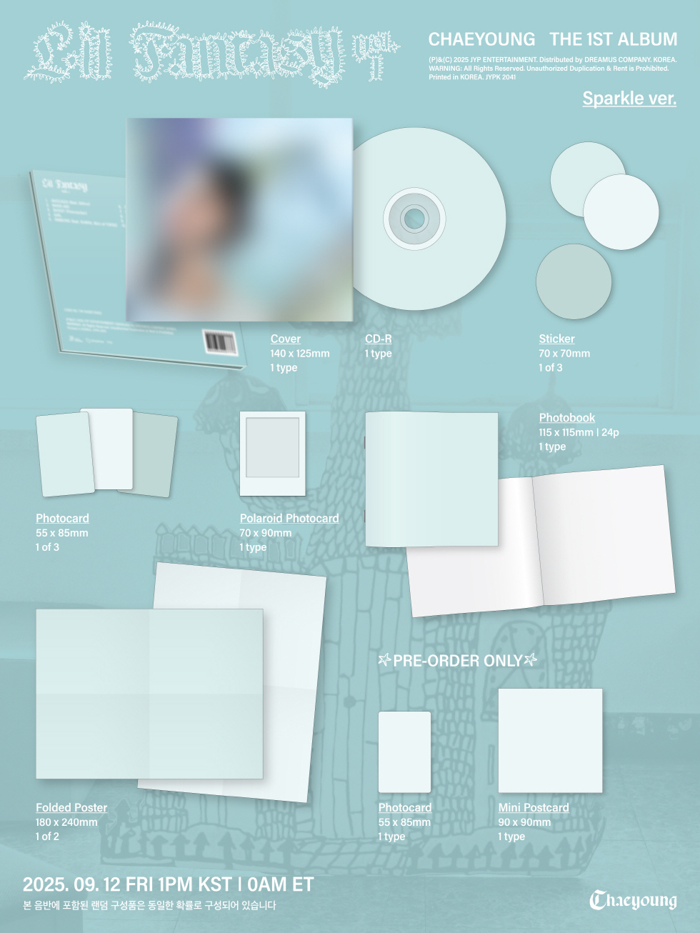 CHAEYOUNG (TWICE) - LIL FANTASY vol.1 (Random Ver.)